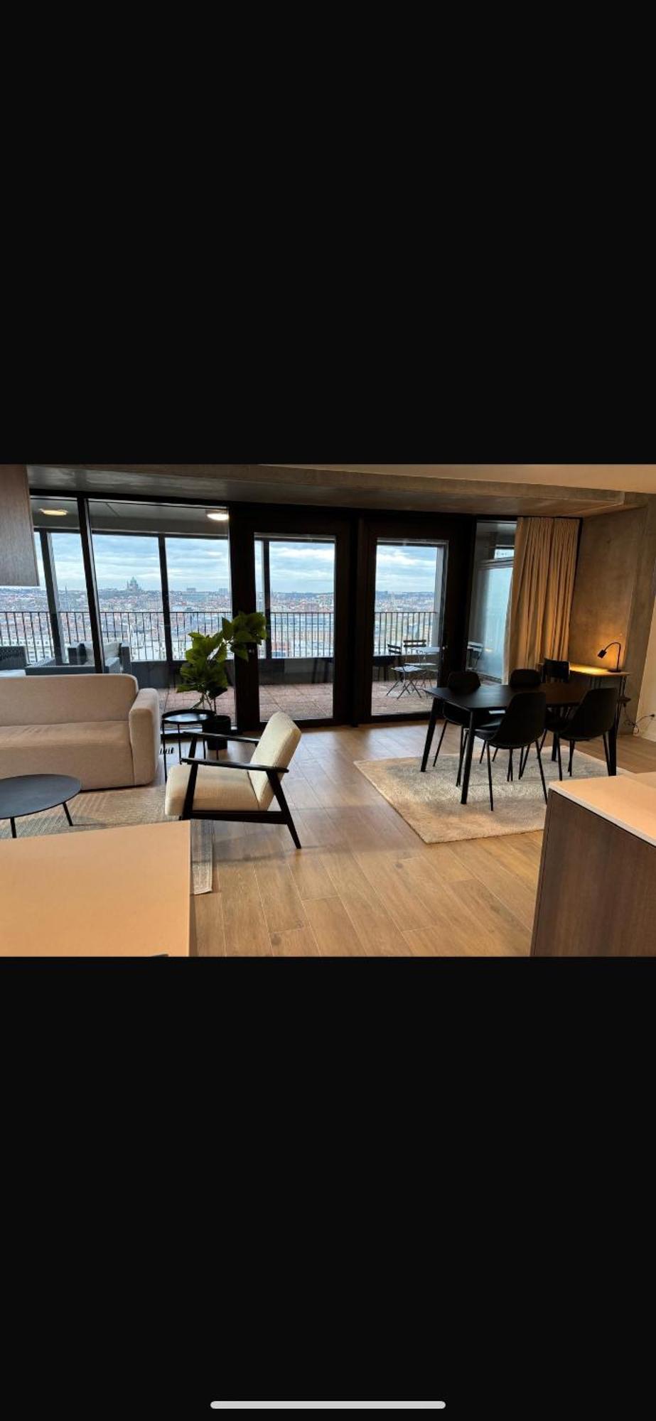 Beautiful With Panoramic View Of Center With Roof Terrace Appartamento Bruxelles